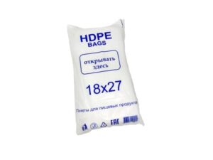 Пакет ПНД 18х27 6мкм